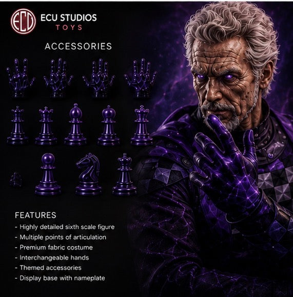 Dr. Machiavelli – Sixth Scale Collectible Figure | ECU Studios Toy