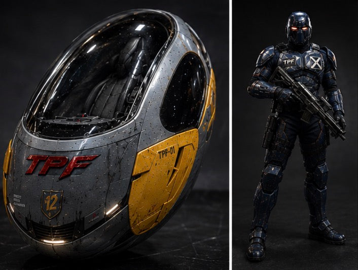 TPF Officer-12 & TPF-01 Time Cruiser (Collector Edition)