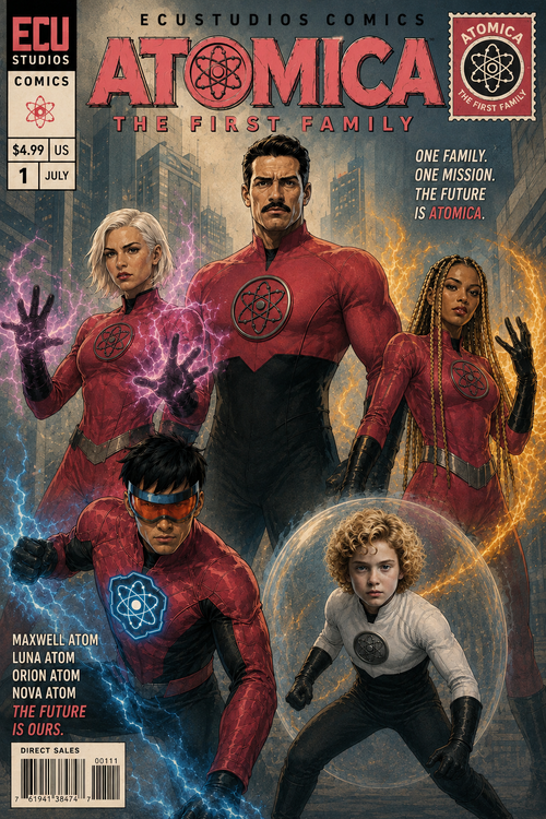 Atomica The First Family  issue 1