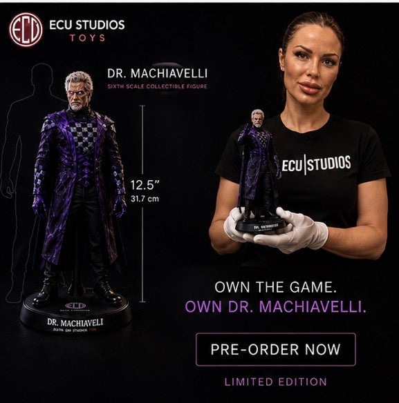 Dr. Machiavelli – Sixth Scale Collectible Figure | ECU Studios Toy