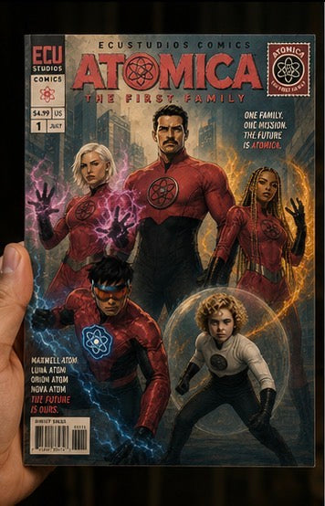 Atomica The First Family  issue 1