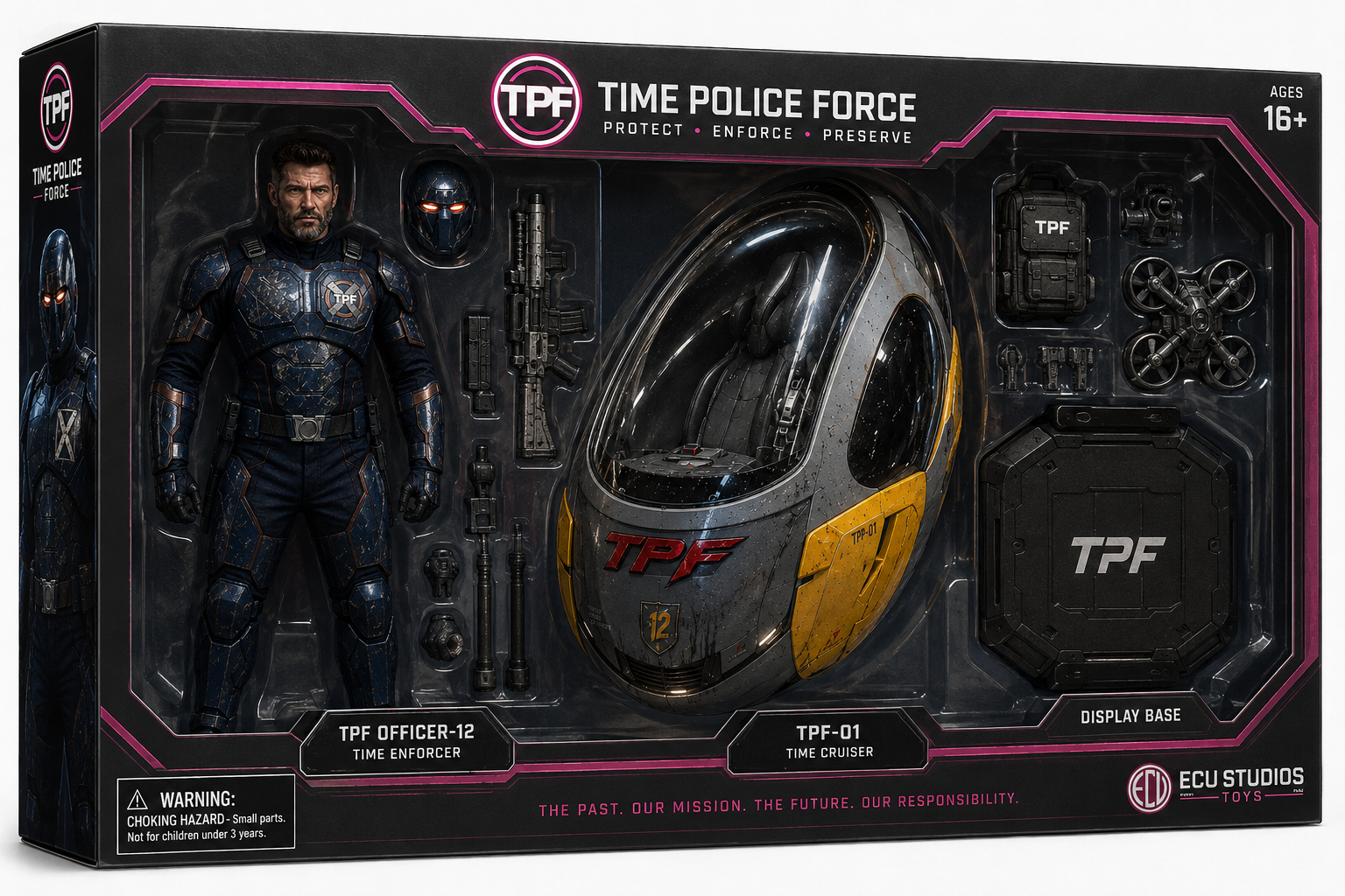 TPF Officer-12 & TPF-01 Time Cruiser (Collector Edition)