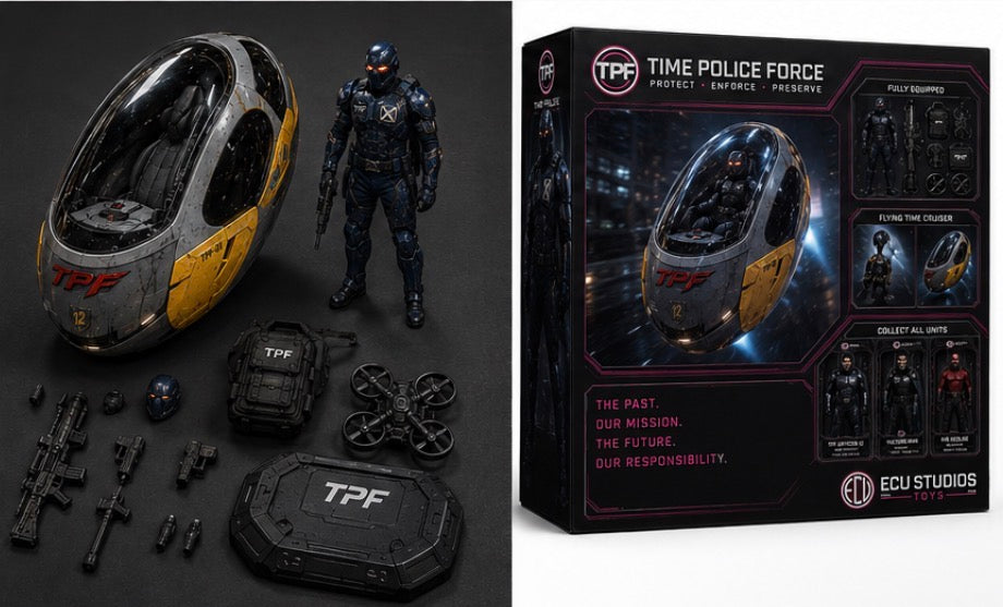 TPF Officer-12 & TPF-01 Time Cruiser (Collector Edition)