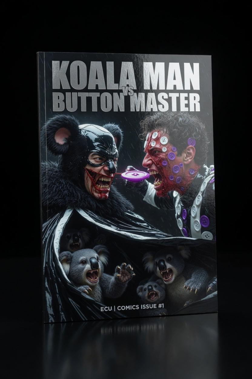 Koala Man Vs the Button Master