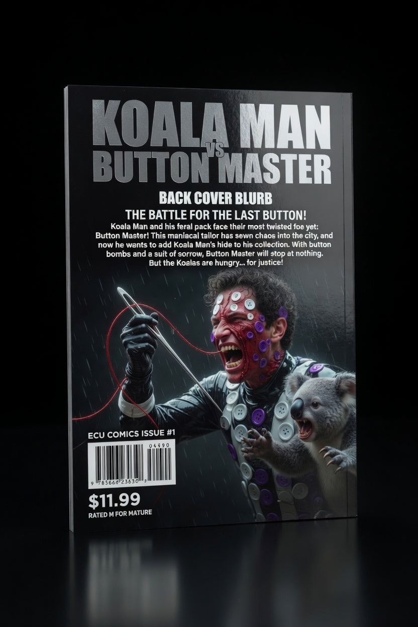 Koala Man Vs the Button Master