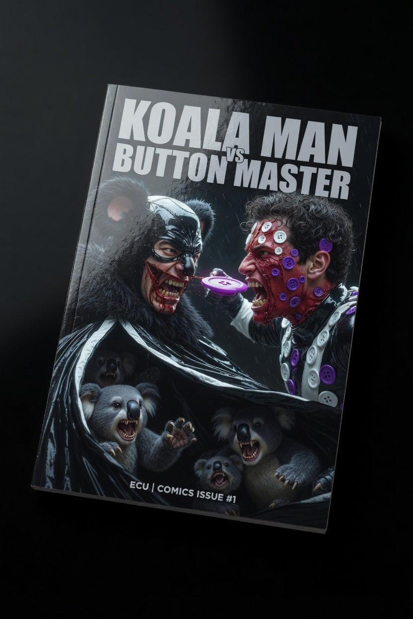 Koala Man Vs the Button Master